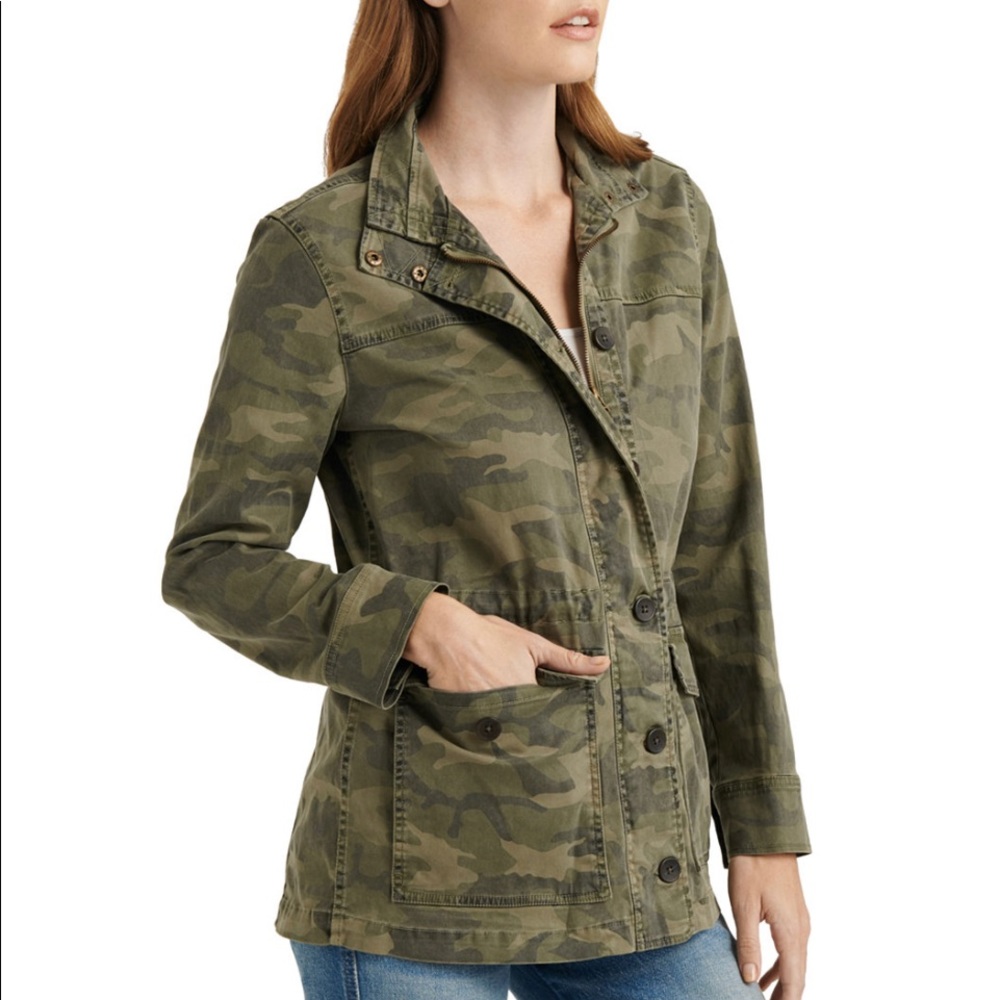 COPY - Macy’s Style & Co. brand camouflage jacket